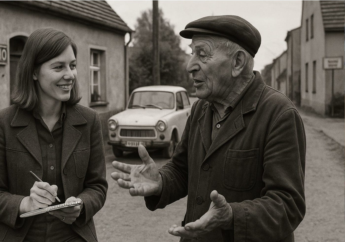 Leben in Dubrow, der Straße