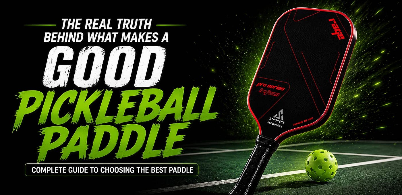 What Makes a Good Pickleball Paddle? The Real Truth