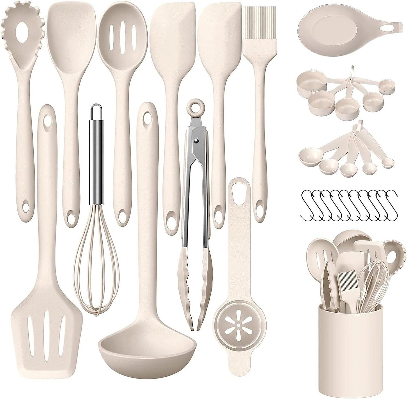 Stainless Steel Kitchen Utensil Set, Standcn 9 PCS Cooking