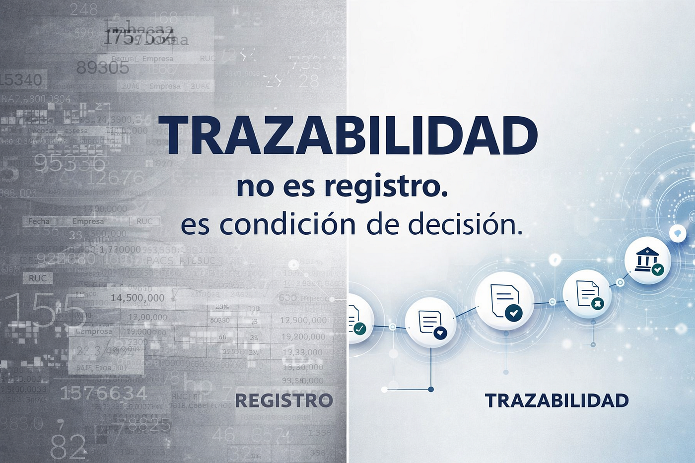 La trazabilidad en la Administración Financiera del Estado: registrar no es lo mismo que trazar