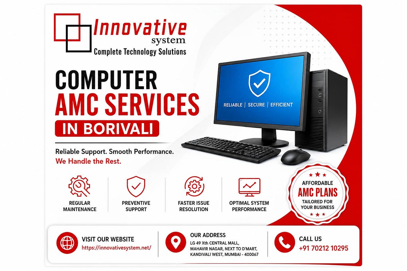 Why Your Borivali Business Needs Professional Computer AMC Services for Seamless Operations