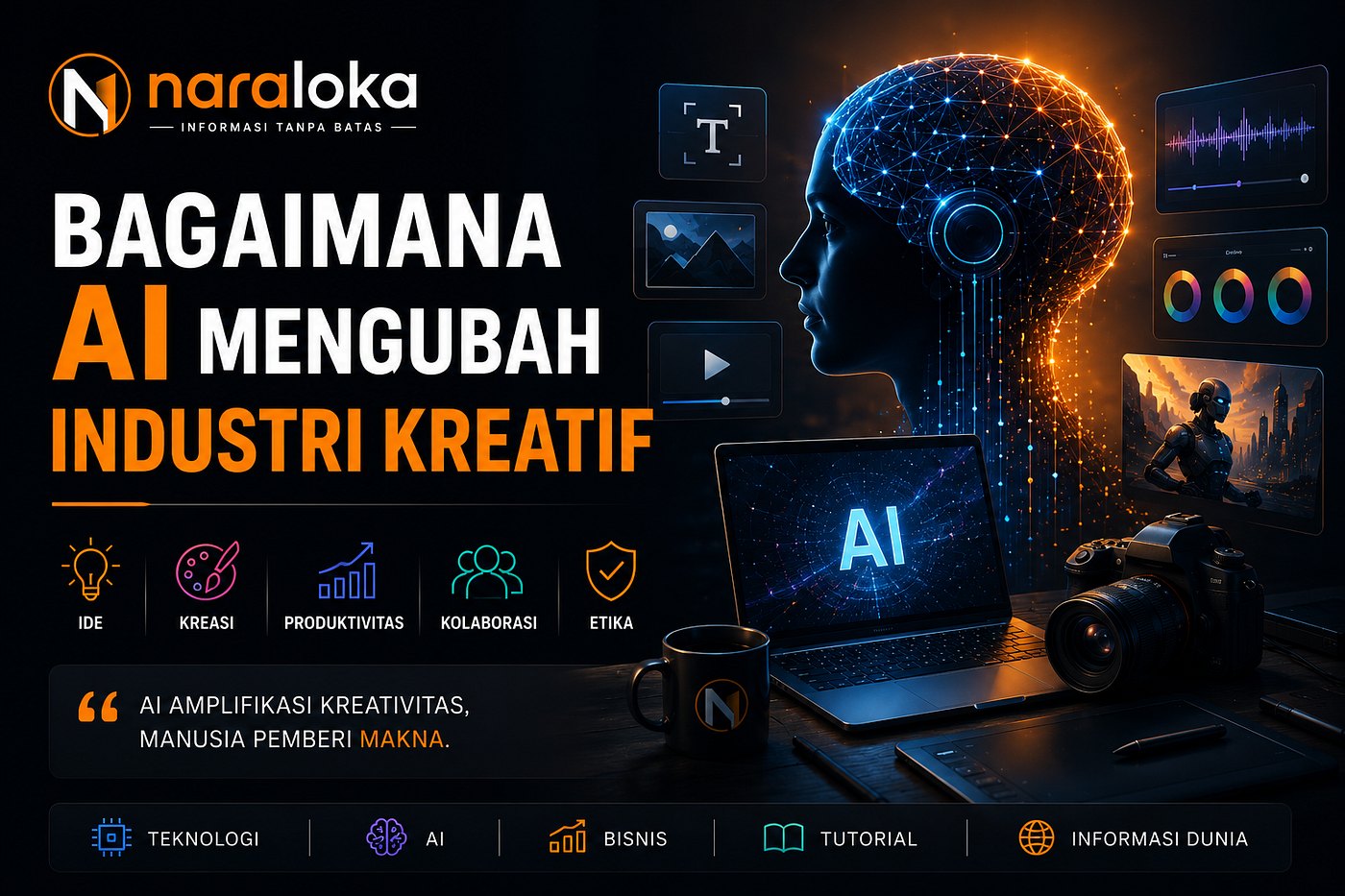 Bagaimana AI Mengubah Industri Kreatif