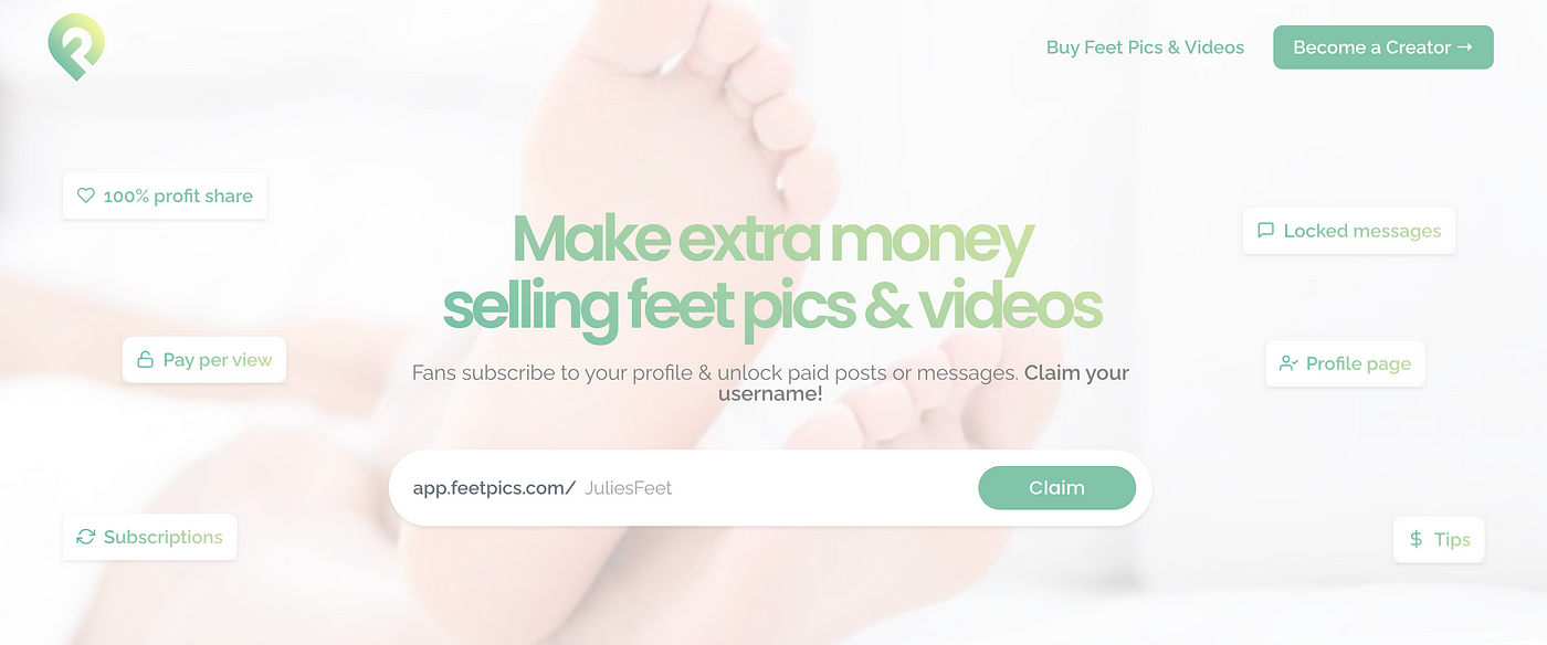11 Best Apps And Websites To Sell Feet Pics in 2024 - Scrile