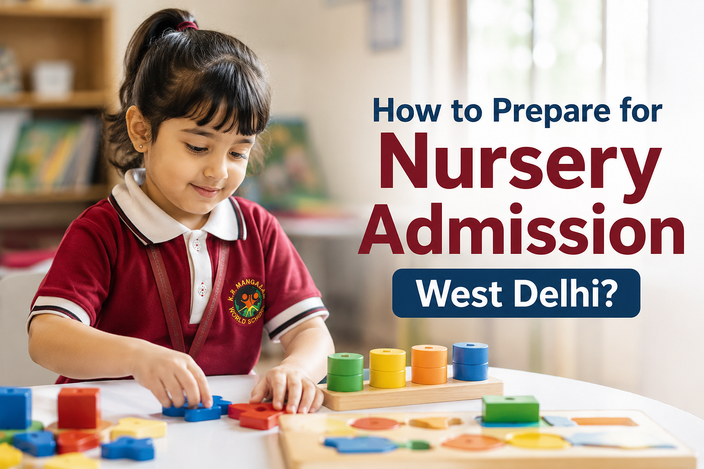 How to Prepare for Nursery Admission West Delhi?