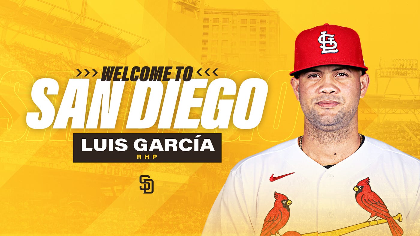 Padres Sign RHP Luis García to Two-Year Contract, by FriarWire