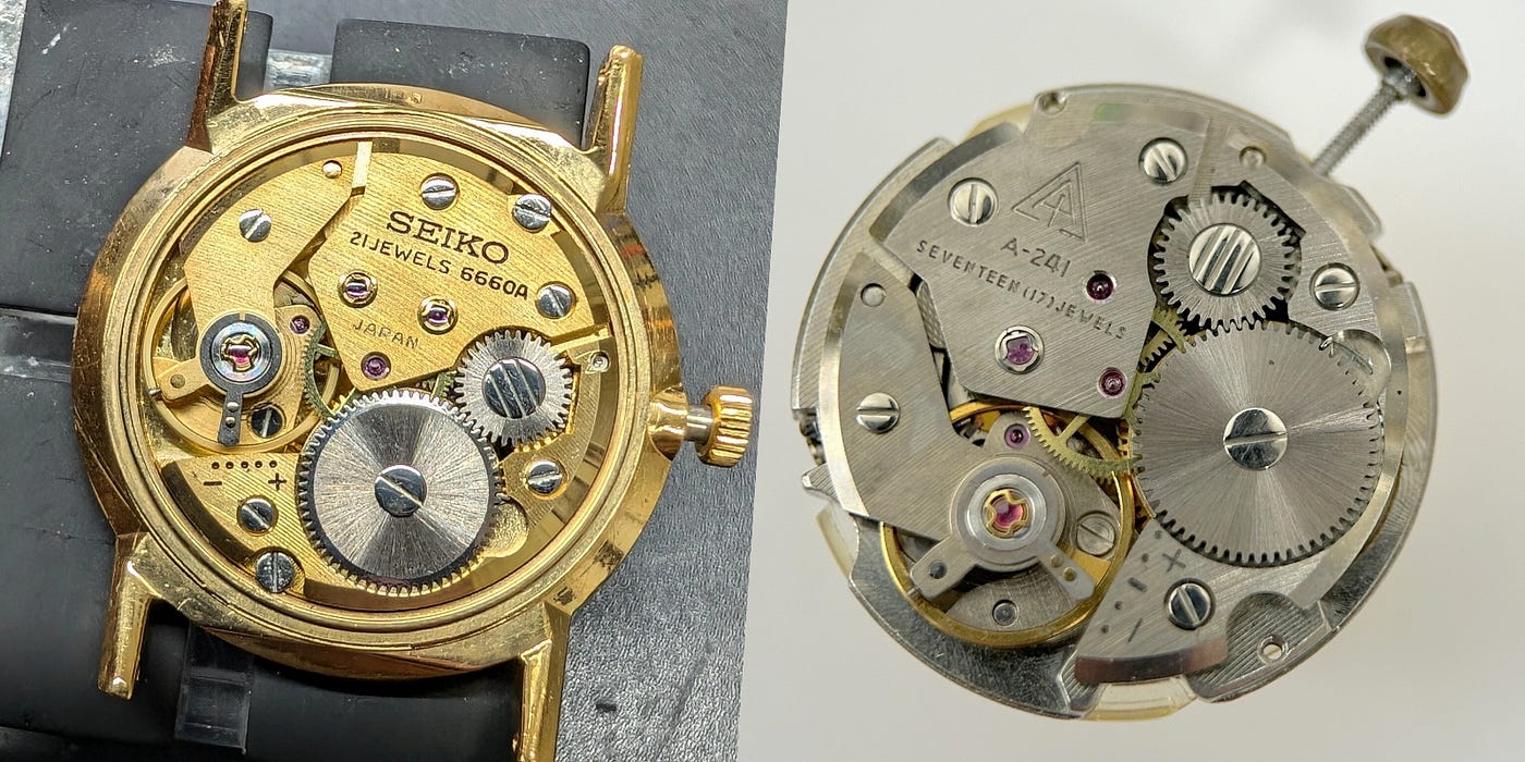 Servicing Seiko Sportsmatic 5 6619–9990 (6619A): Suwa Seikosha's
