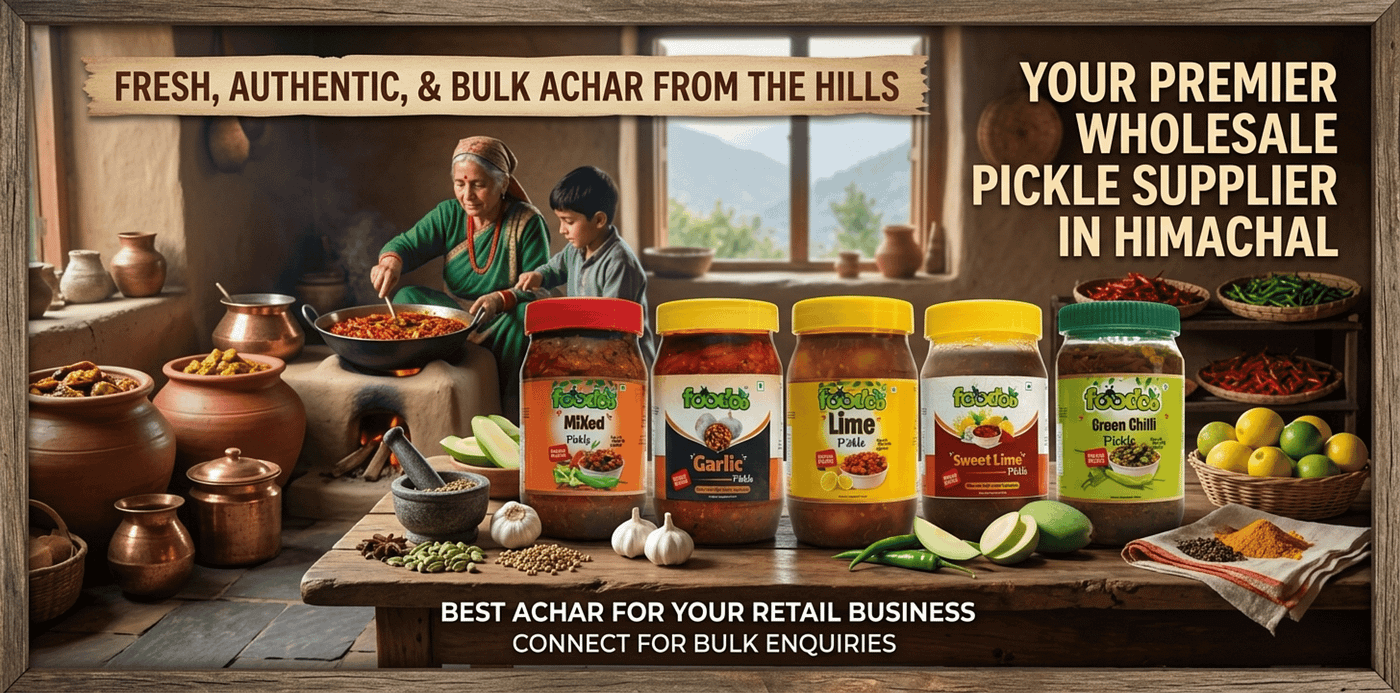 Wholesale Pickles and Achar Seller in Himachal | Foodco