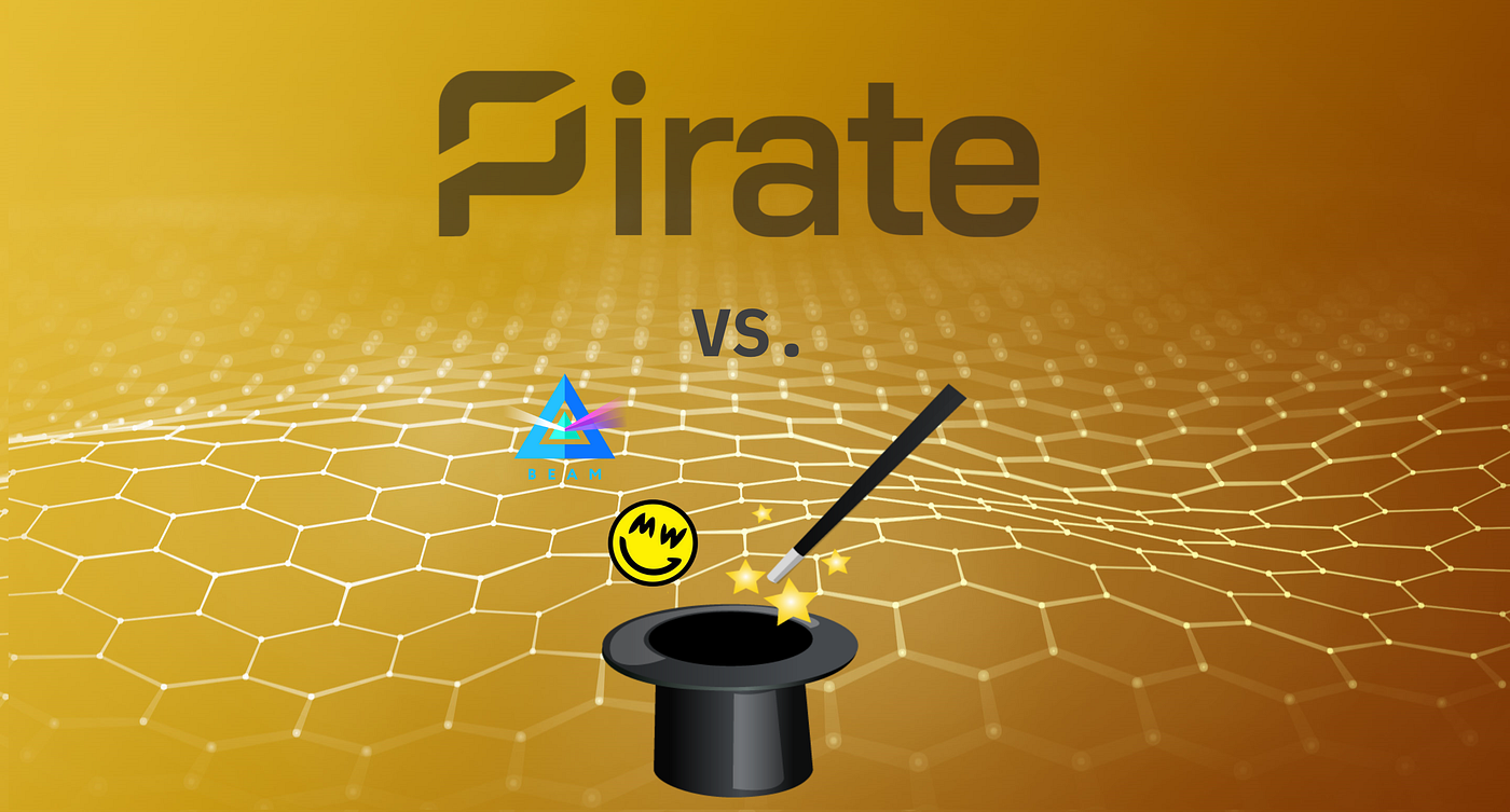 MimbleWimble coins (BEAM, Grin) vs. PIRATE (ARRR) | by Flexatron | Pirate  Chain | Medium