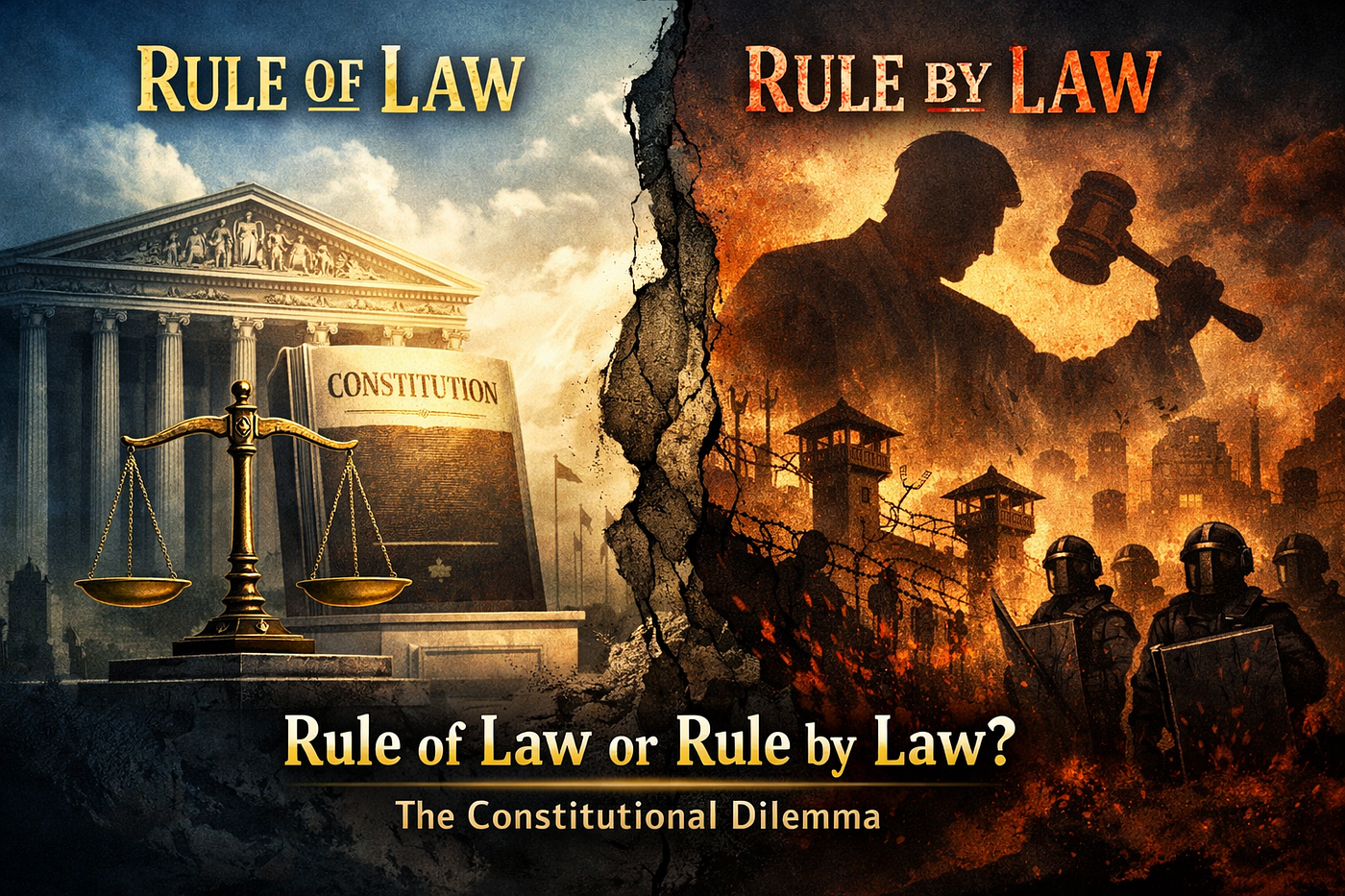 Rule of Law or Rule by Law? The Constitutional Difference India Is Testing Today