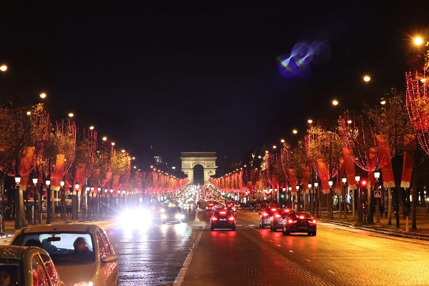 Champs-Elysées avenue in Paris again the most attractive high