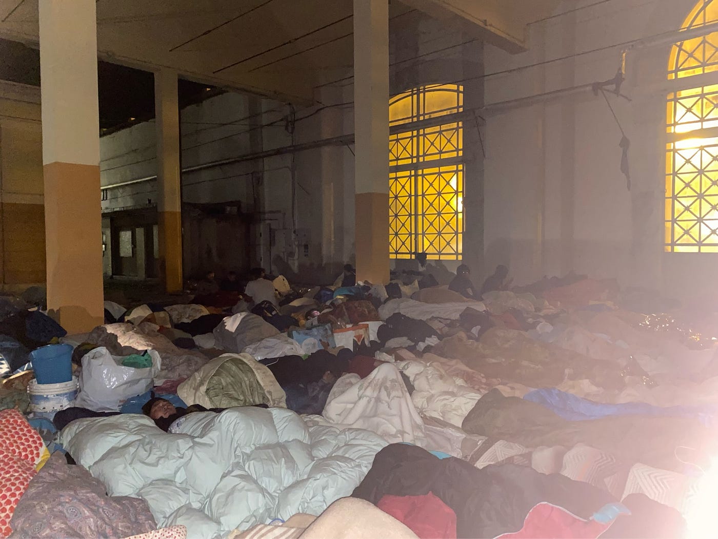 A Trieste «si tocca il fondo della condizione umana»