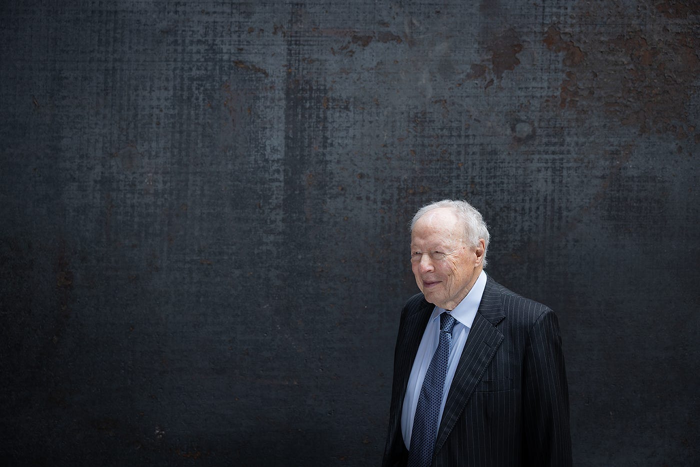 Holocaust survivor and Museum volunteer Ernie Brod at the Museum. —USHMM