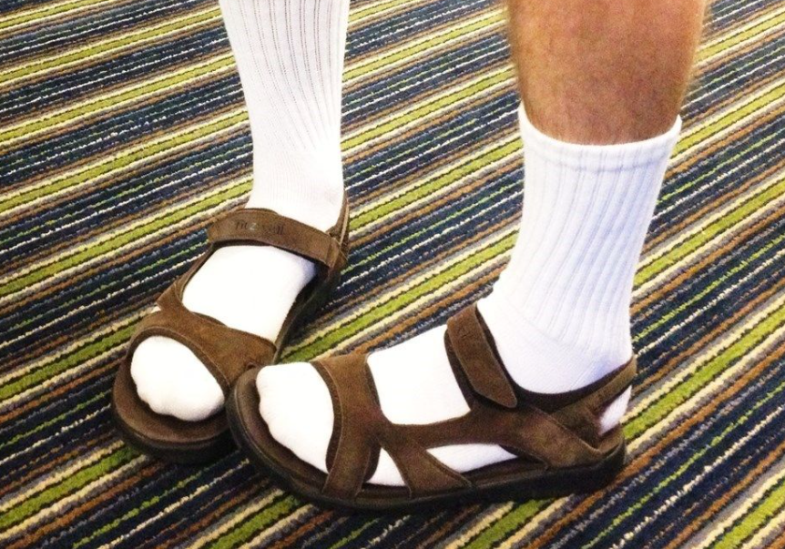 ugly jesus sandals