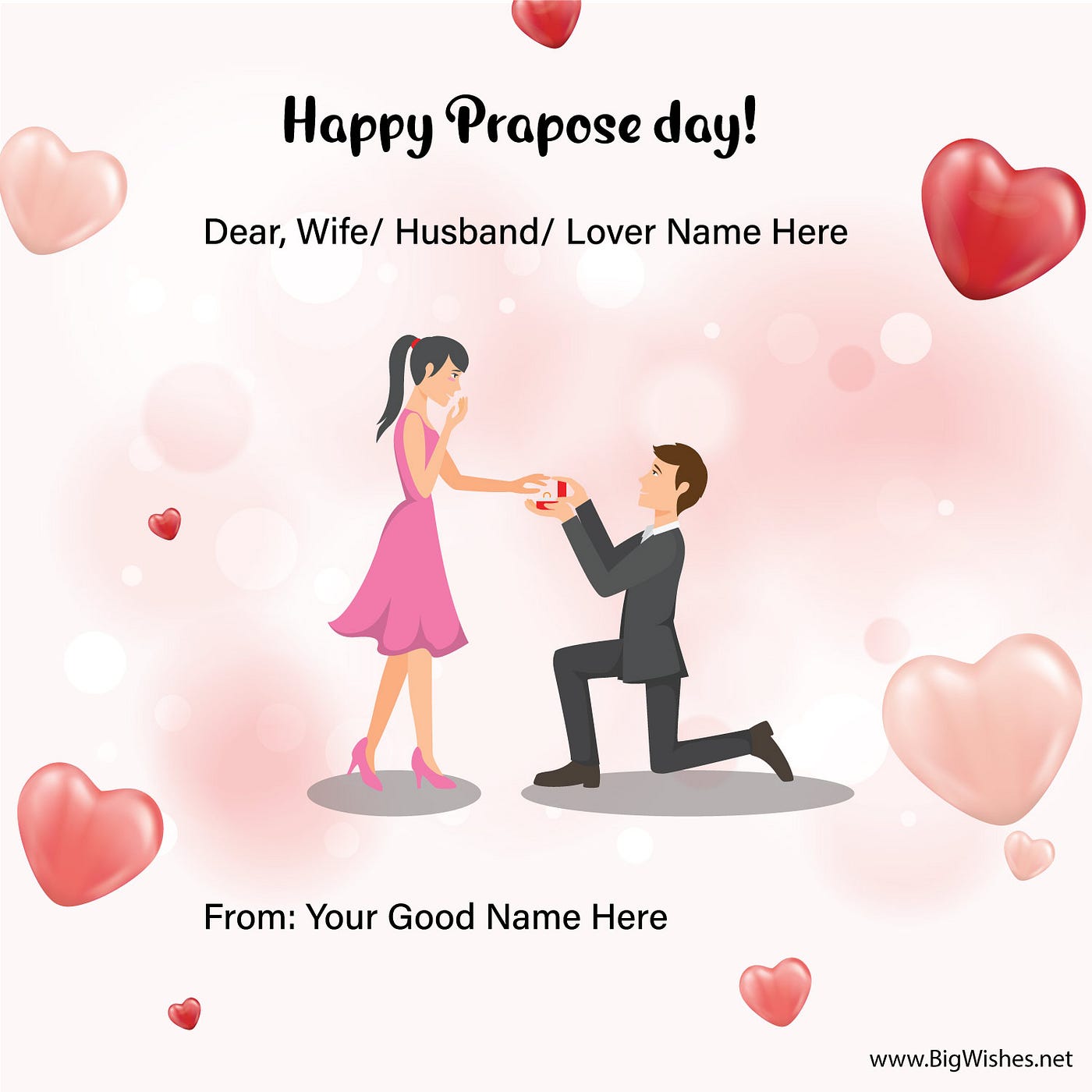 Propose Day Wishes Images & Cards (8th February) - Big Wishes - Medium
