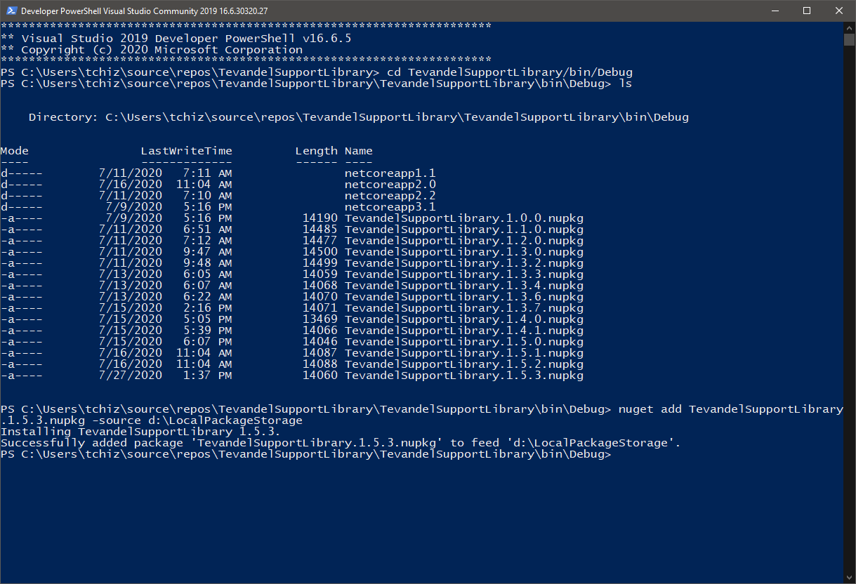 Intro to personal NuGet Packages | by Tom Chizek | Medium