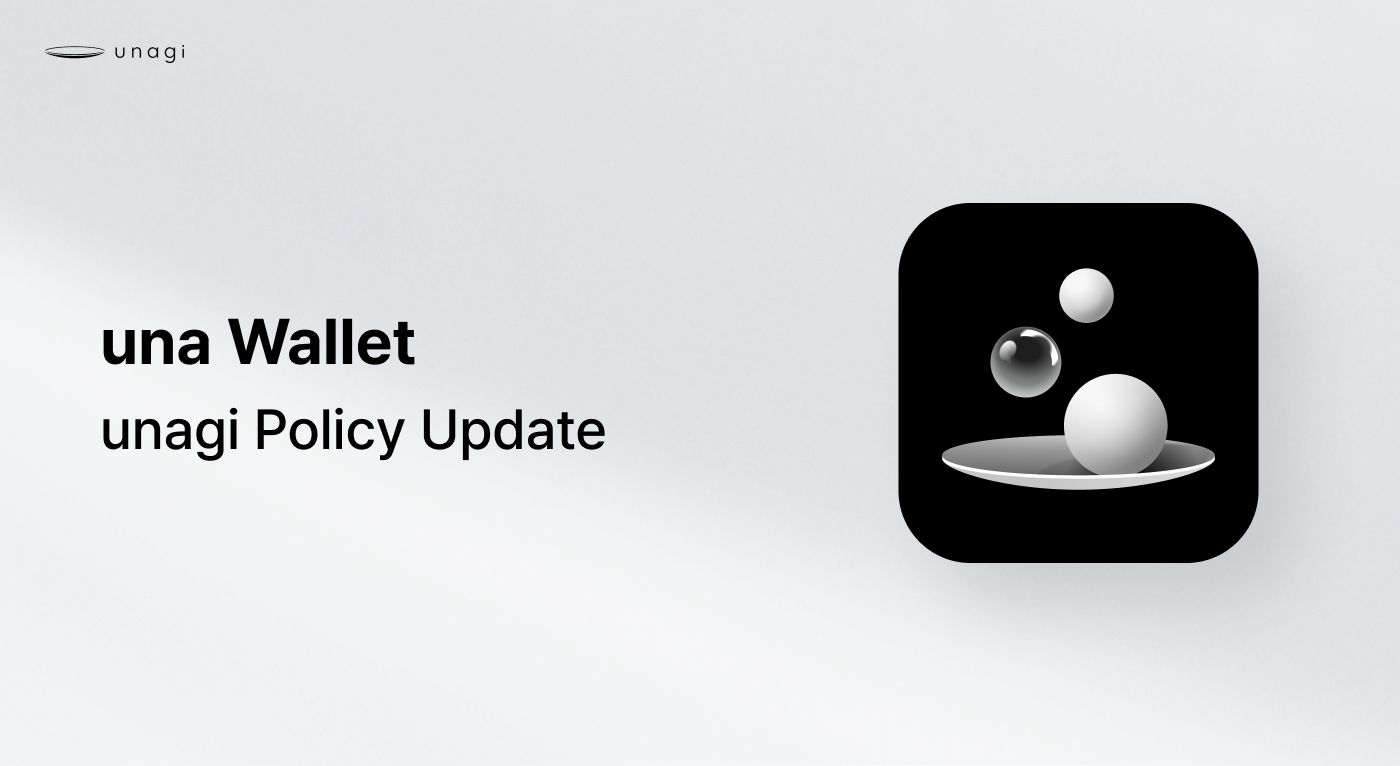 unagi Policy Update