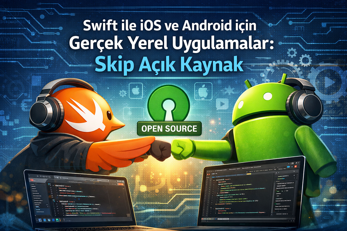 Swift ile iOS ve Android için Gerçek Yerel Uygulamalar: Skip Artık Açık Kaynak
