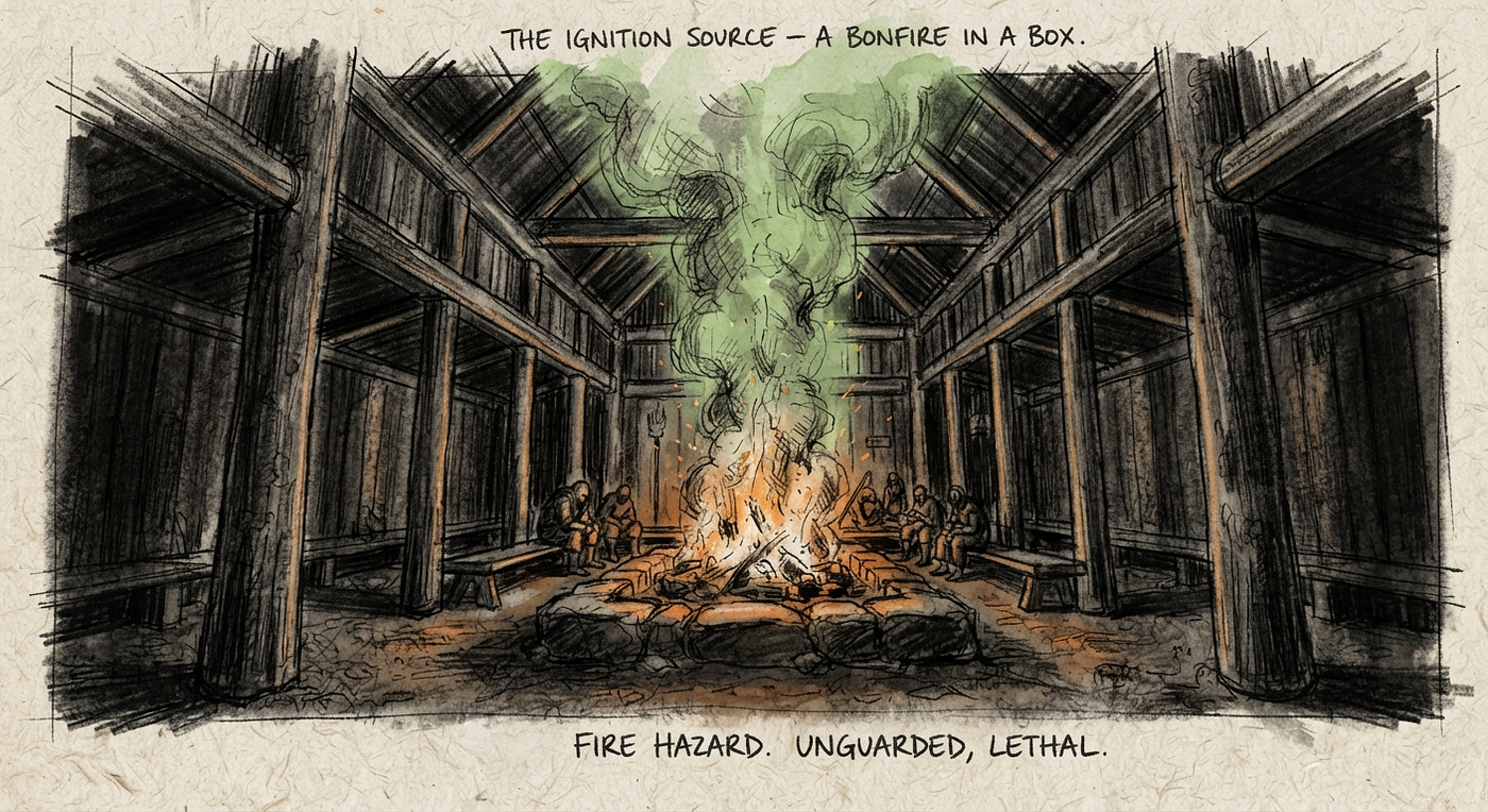 Ventilation in the Vales of Anduin: Or, How to Prevent Your Wooden Hall from Becoming a Bonfire