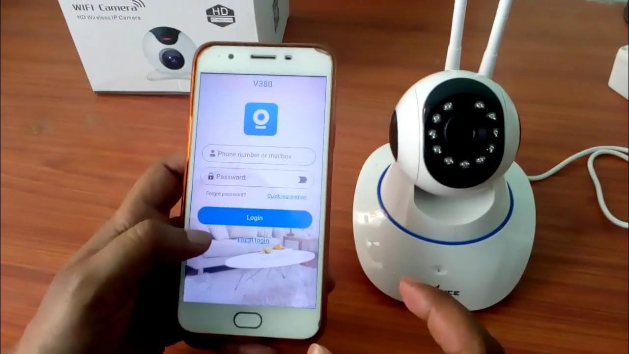 Connect Wifi IP Surveillance Camera to Smartphone Mobile Phone