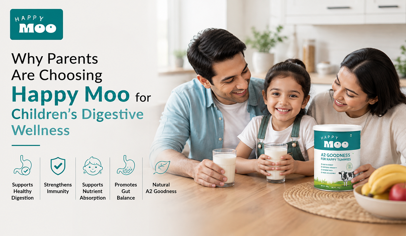 “”Why Parents Are Choosing Happy Moo for Children’s Digestive Wellness
