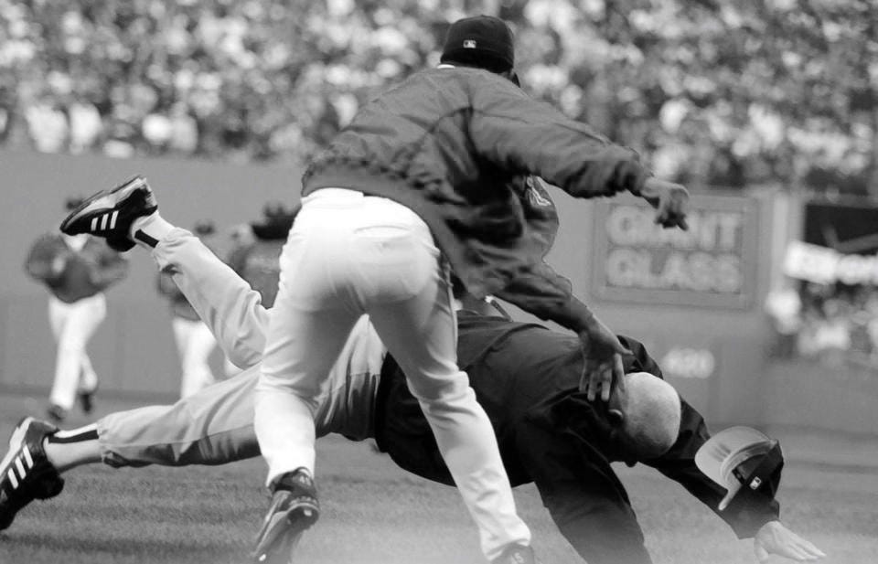 Aaron Boone after his 2003 ALCS game seven walk-off 