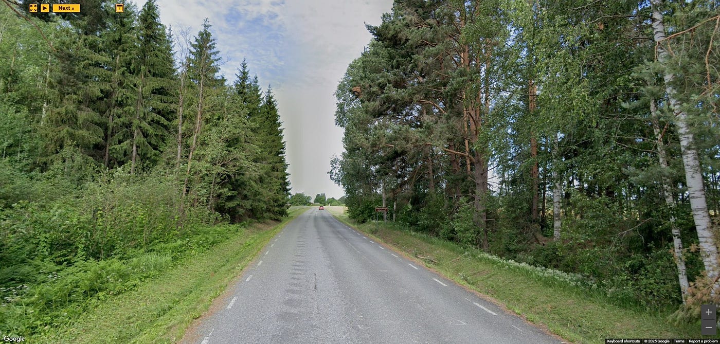 Task image. Credit: Random Street View (Google).