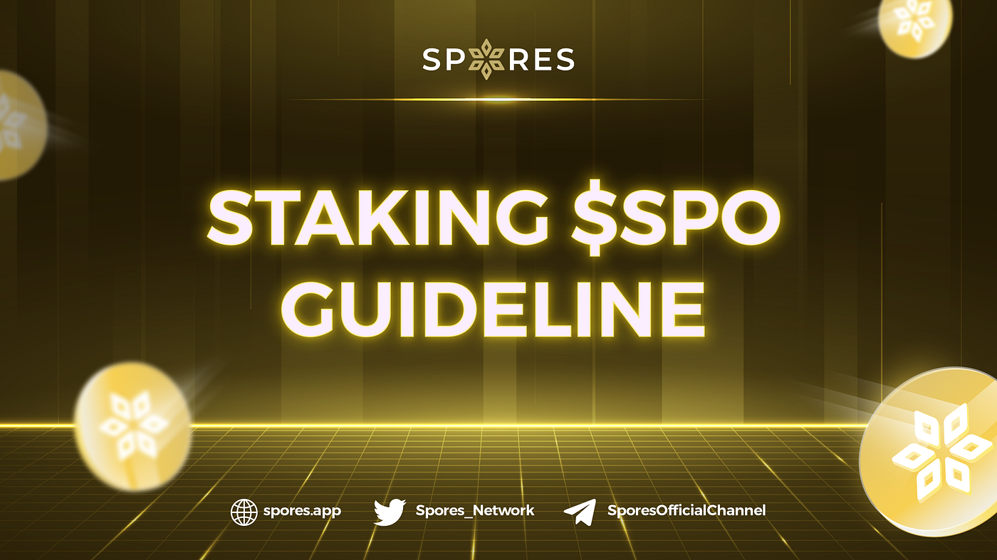 Staking $SPO on Spores Launchpad: A Detailed Guide for Users | by Spores  Network | Medium