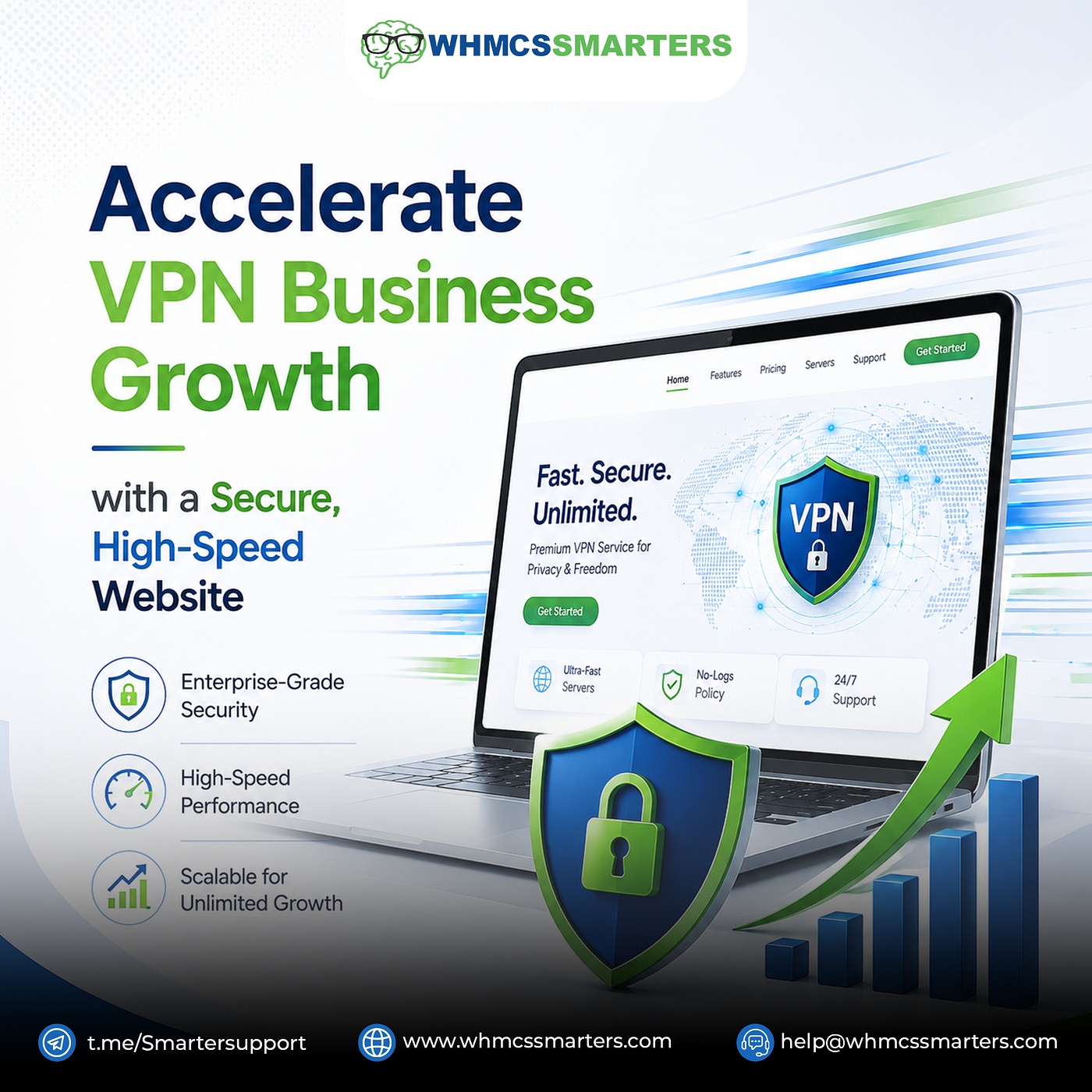 Accelerate VPN Business Growth with a Secure, High-Speed Website