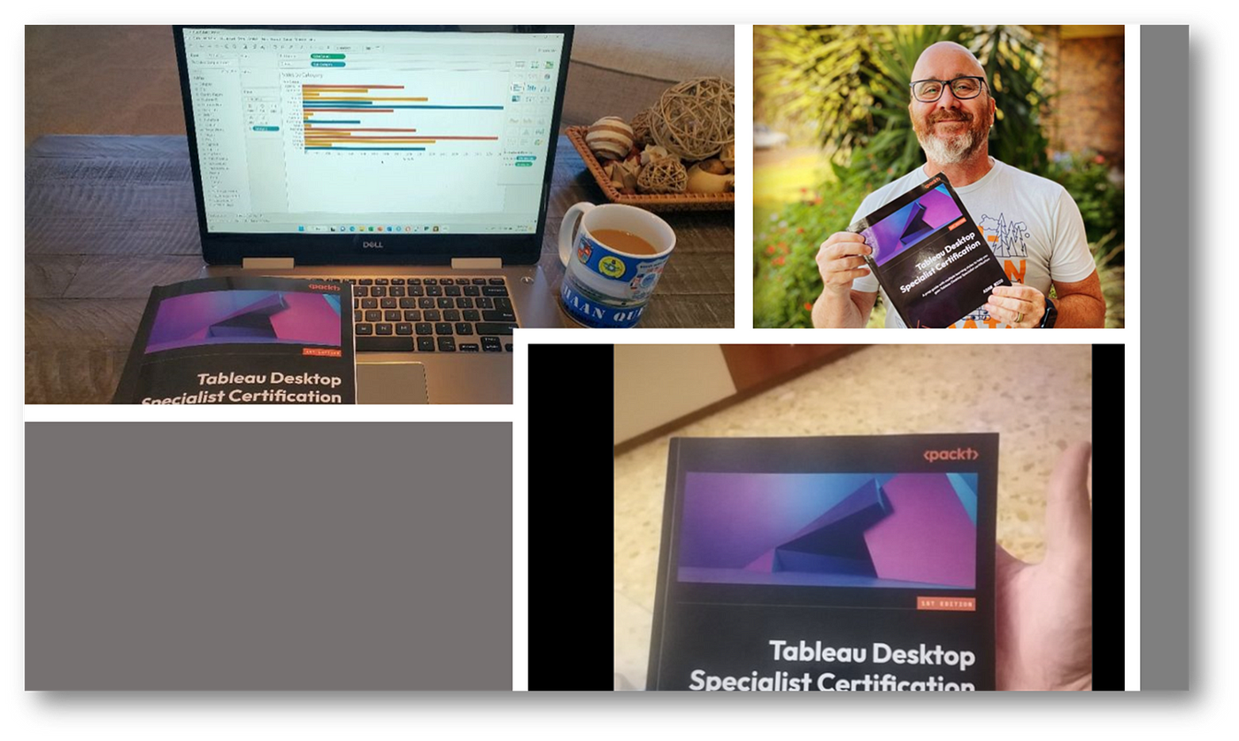 So I Wrote a Book With Packt Publishing About Tableau Certification, by  Adam Mico