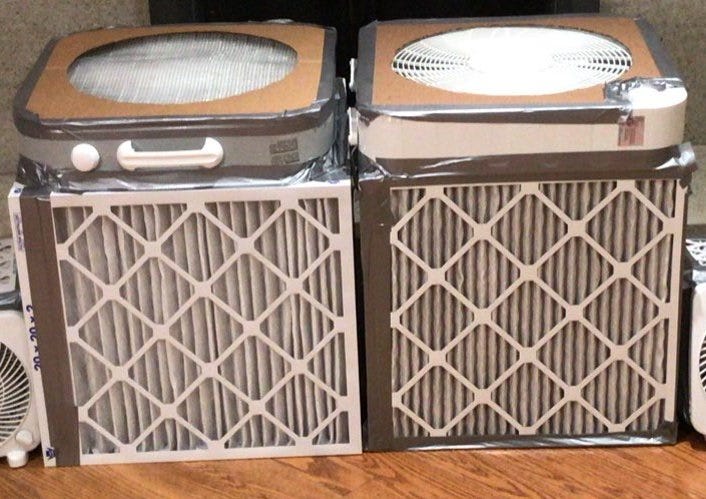 Box Fan CR Box, PC Fan CR Box or HEPA Filter. Which one is right for you? |  by Joey Fox | It's Airborne