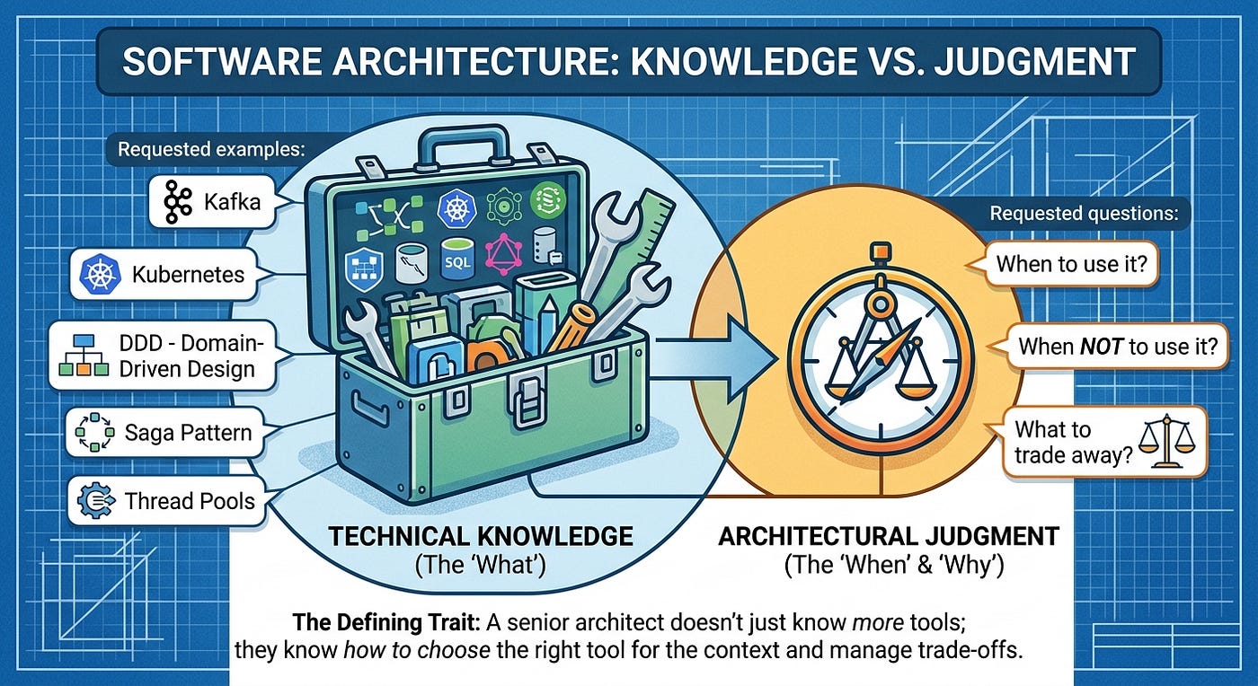 Architects Don’t Know More — They See the Problem Earlier