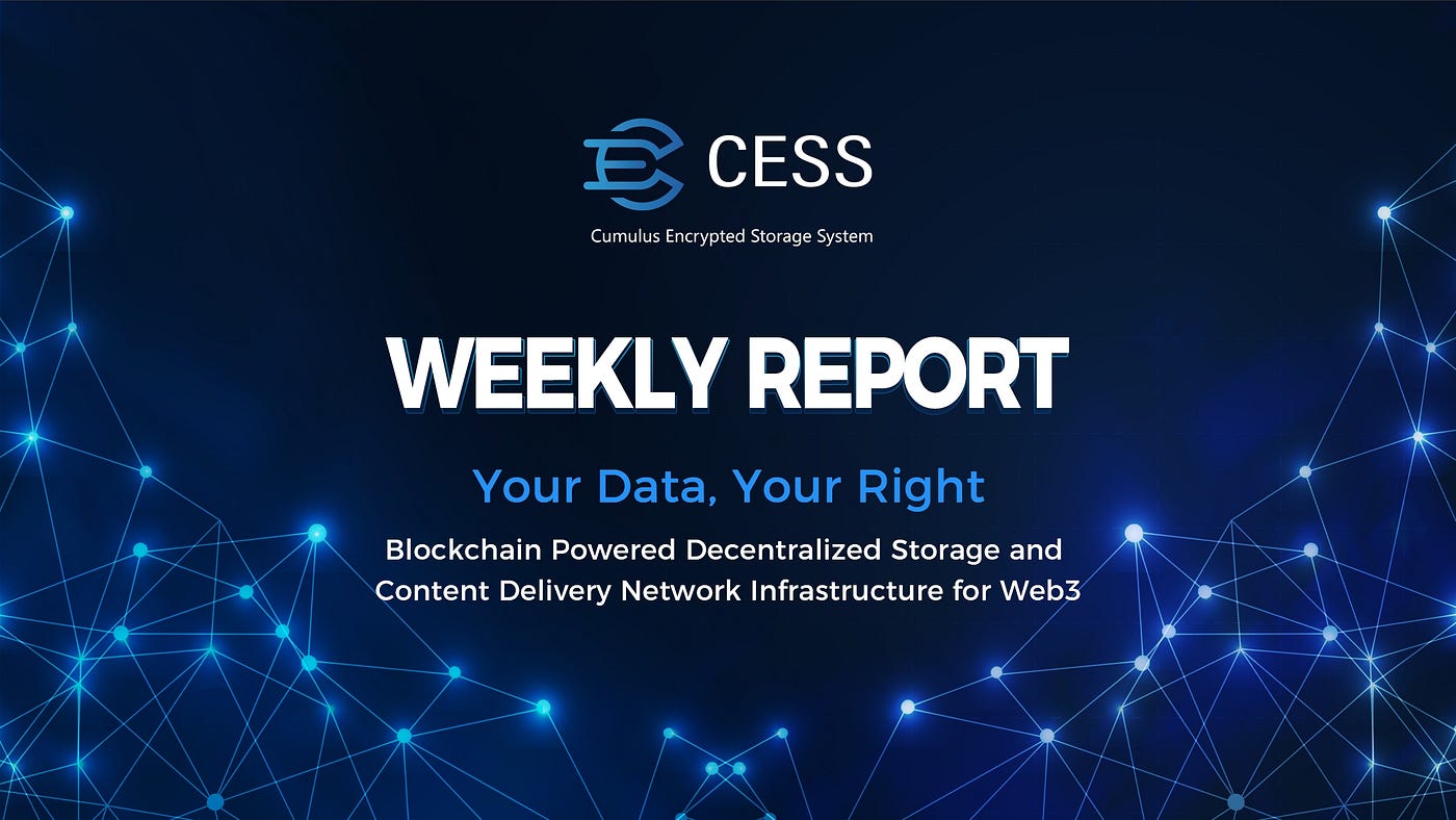 Weekly Report | Feb 26th — Mar 3rd, 2024 | by CESS Network | Medium