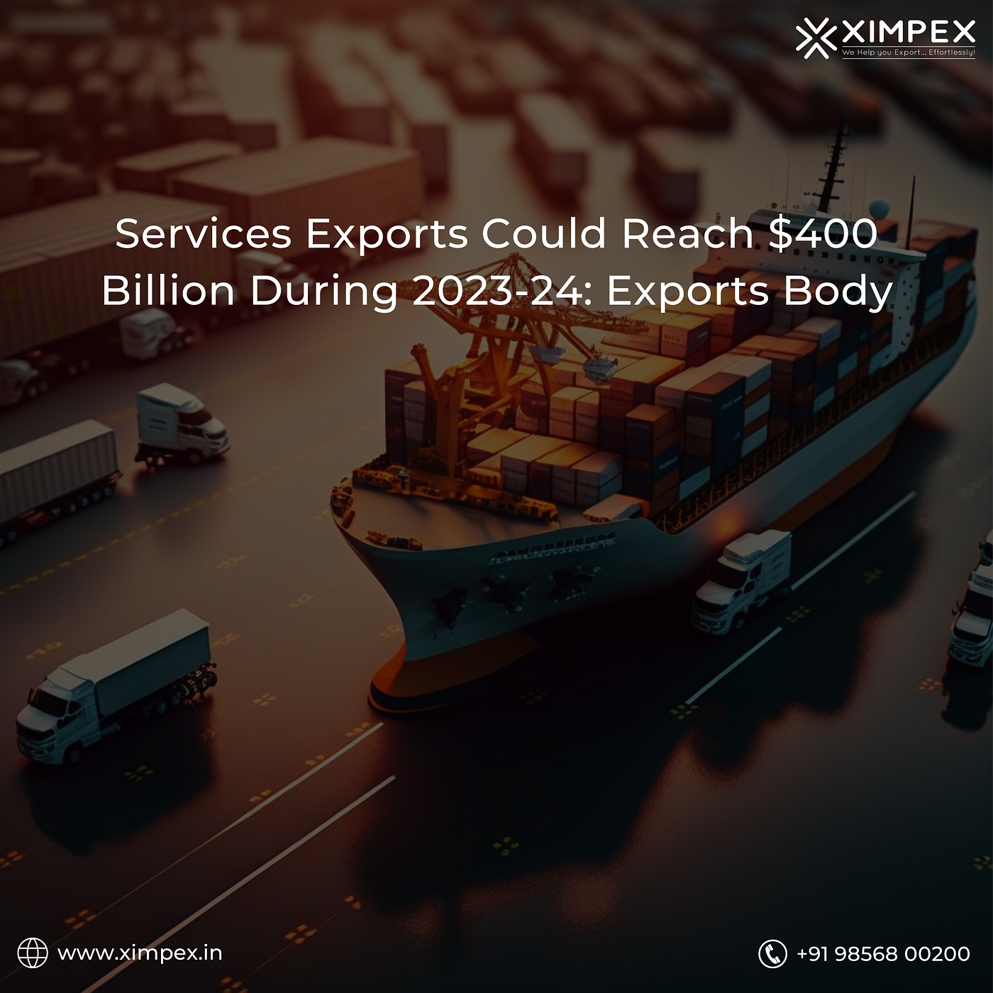 Services Exports Could Reach $400 Billion During 2023–24: Exports Body