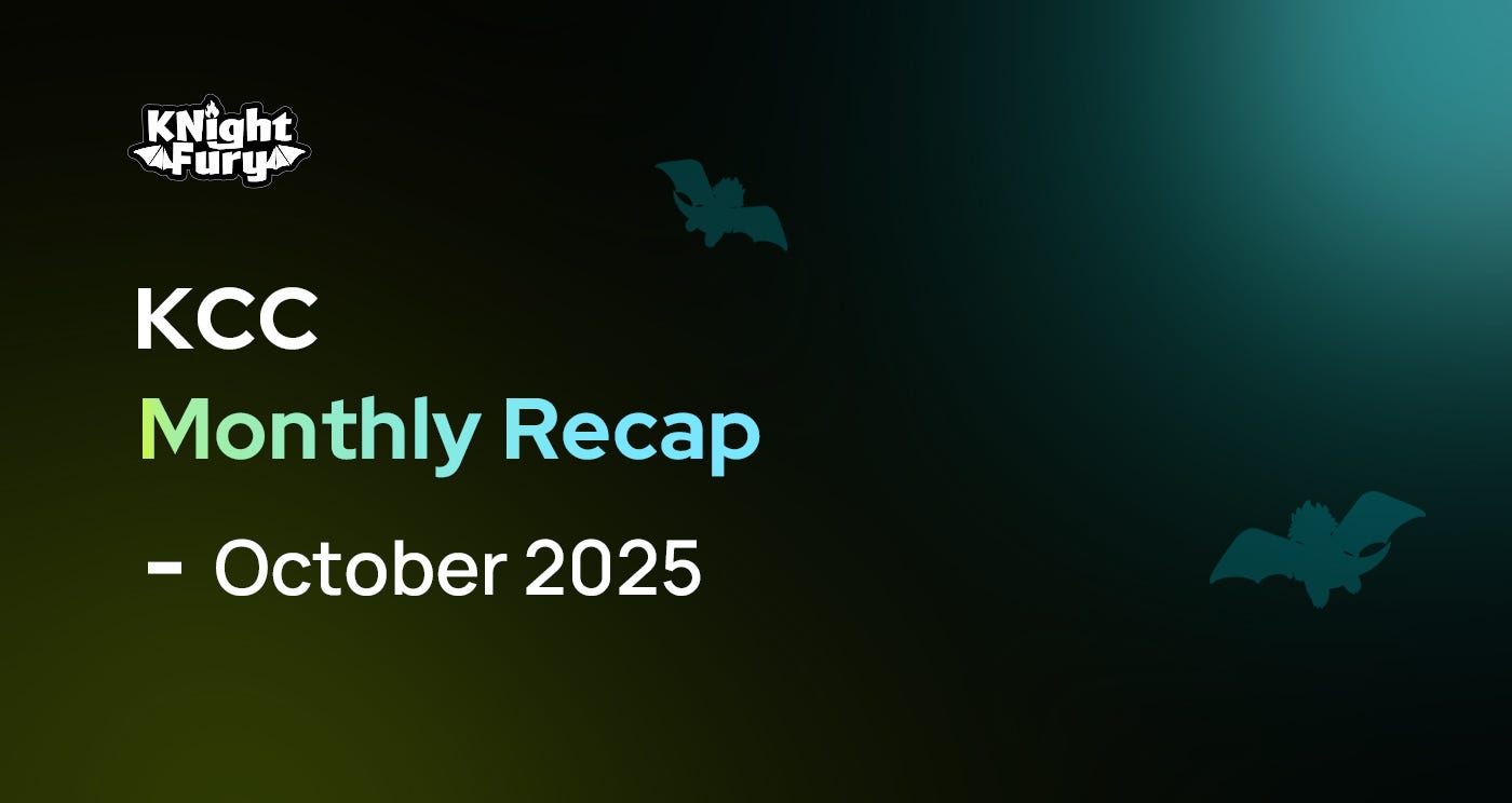 KNightFury Kaia Community Committee Monthly Recap — October , 2025