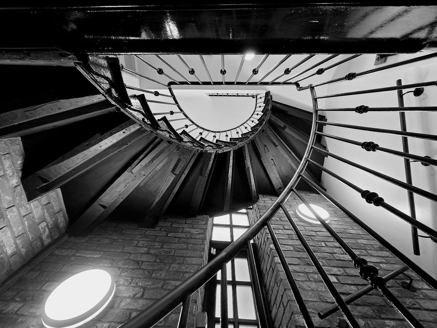 Stairs in the Magpie Cafe, Whitby — ©Lauri Novak