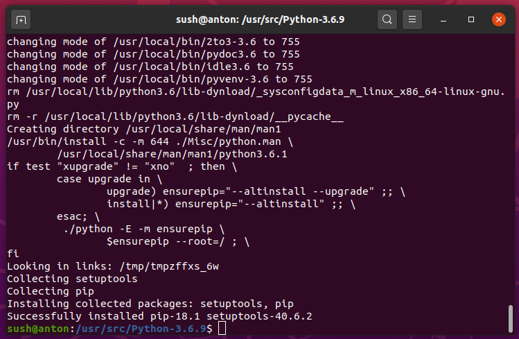Building python from source on Ubuntu 20.04 LTS Focal Fossa | by Sushrut  Ashtikar | Towards Data Science