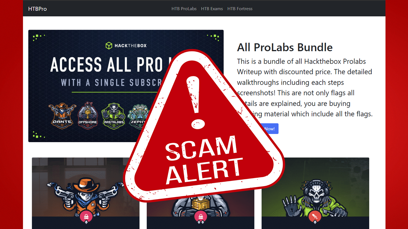 Avoid the HTBPro.xyz Scam — Fake CAPE Certification Costs Me Hundreds (Red Flags Inside)