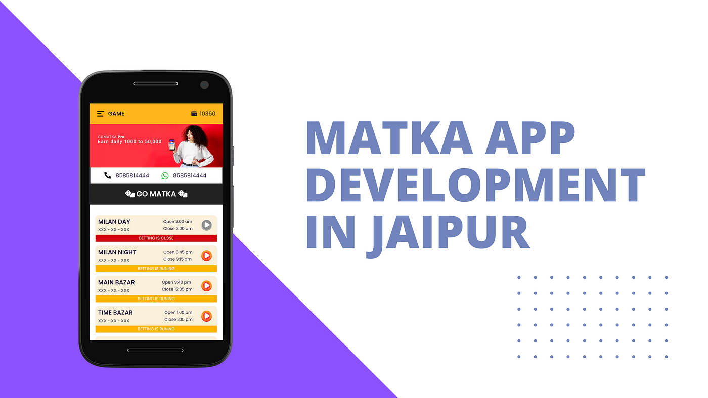 Satta Matka Game App Development