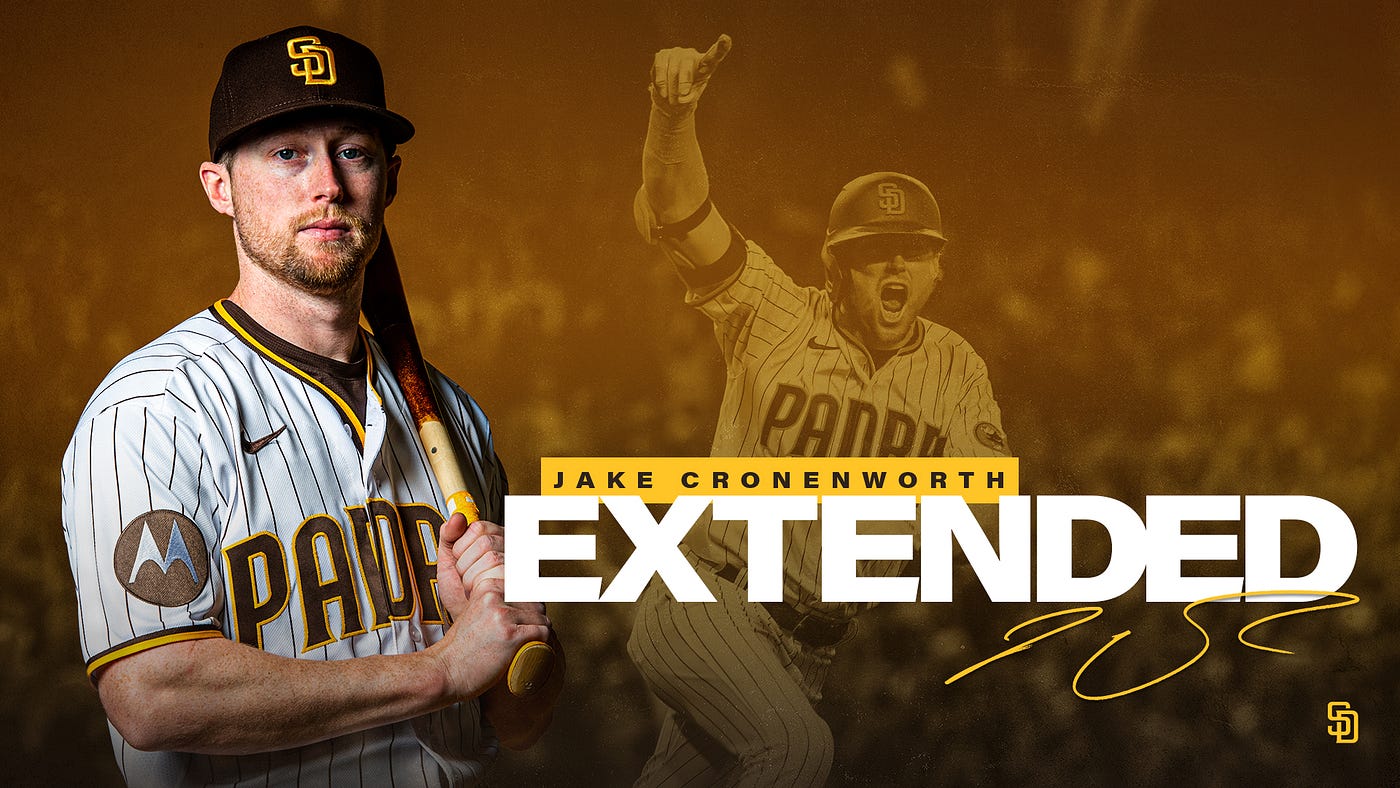 Padres Sign INF Jake Cronenworth to Seven-Year Contract, by FriarWire