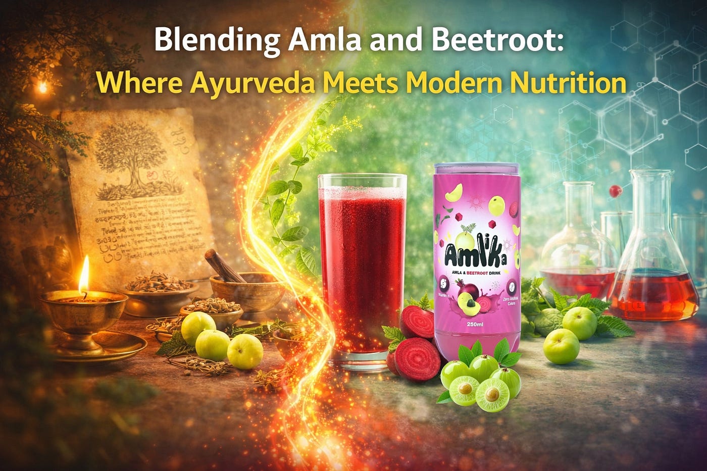 Blending Amla and Beetroot: Where Ayurveda Meets Modern Nutrition
