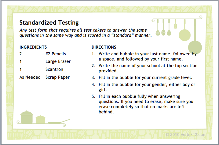 Standardized Test Definition History Examples Lesson Study Com