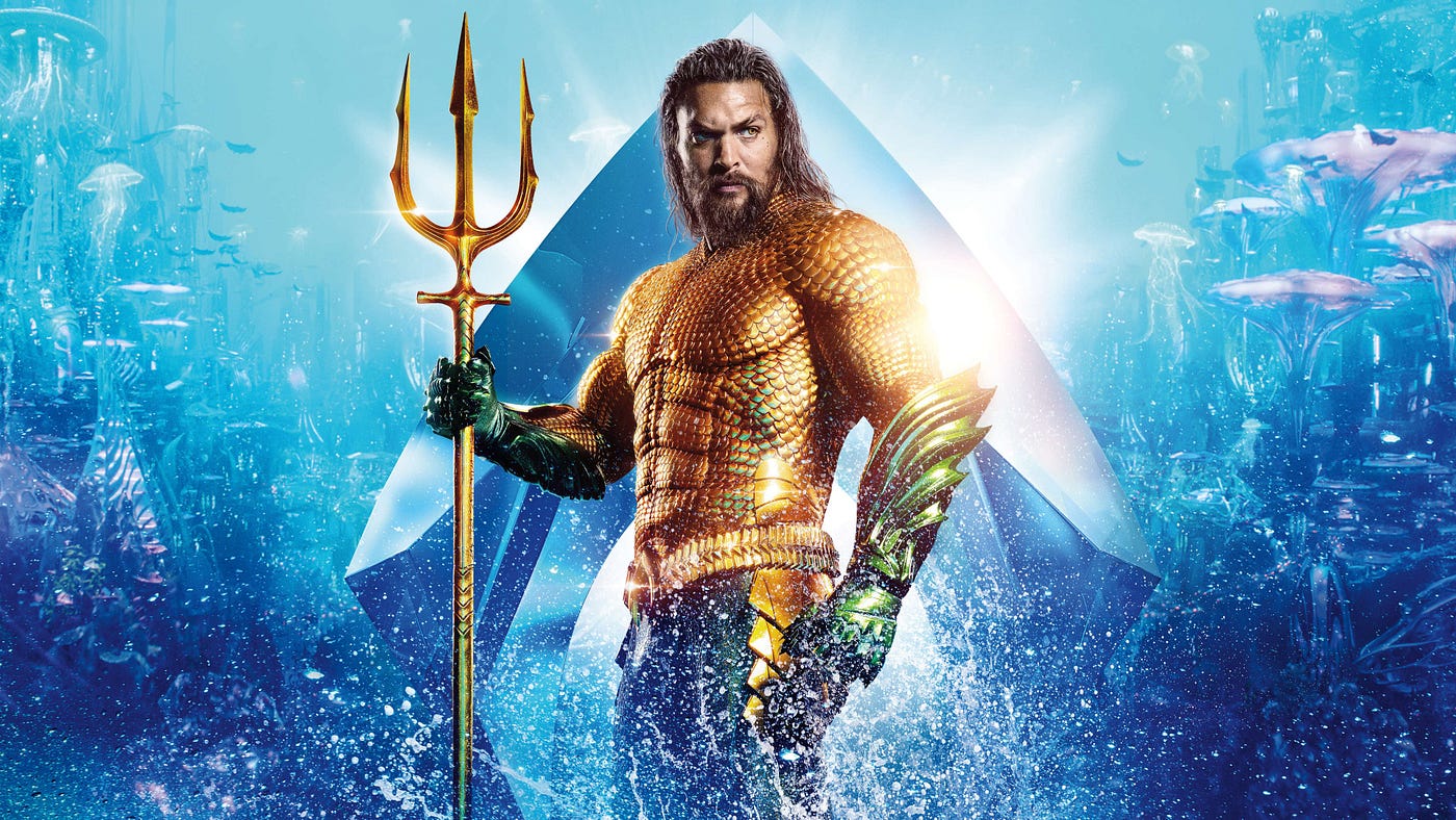 Retro Review, “Aquaman”: Sea-tastic Visuals, Murky Script, by Ryan Brown, Pantheon of Film