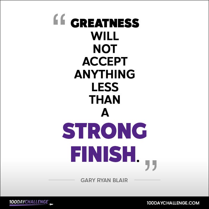 17 inspiring quotes to help you finish strong by gary ryan 55 off