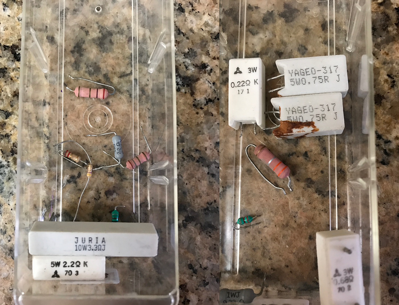 Organizing electronic components. There comes a time in every