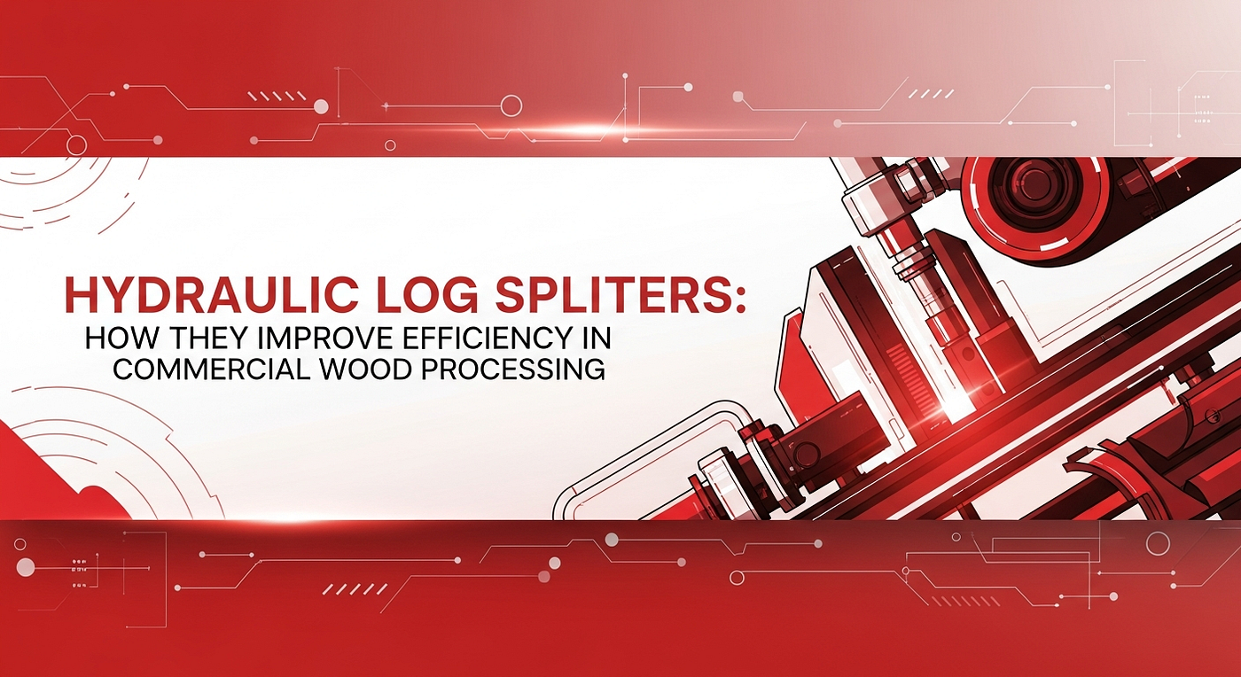 Hydraulic Log Splitters: How They Improve Efficiency in Commercial Wood Processing