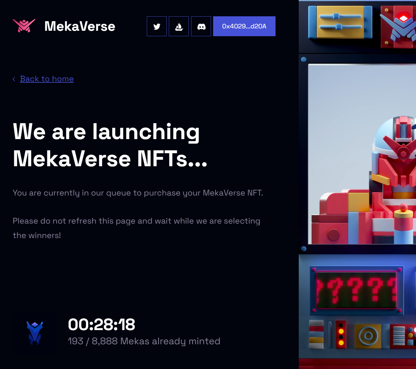 The Feeding Frenzy of the MekaVerse | by Jim Dee — From Blockchain to  Bookshelves. | Web3 & Generative NFT Programming Articles | Medium