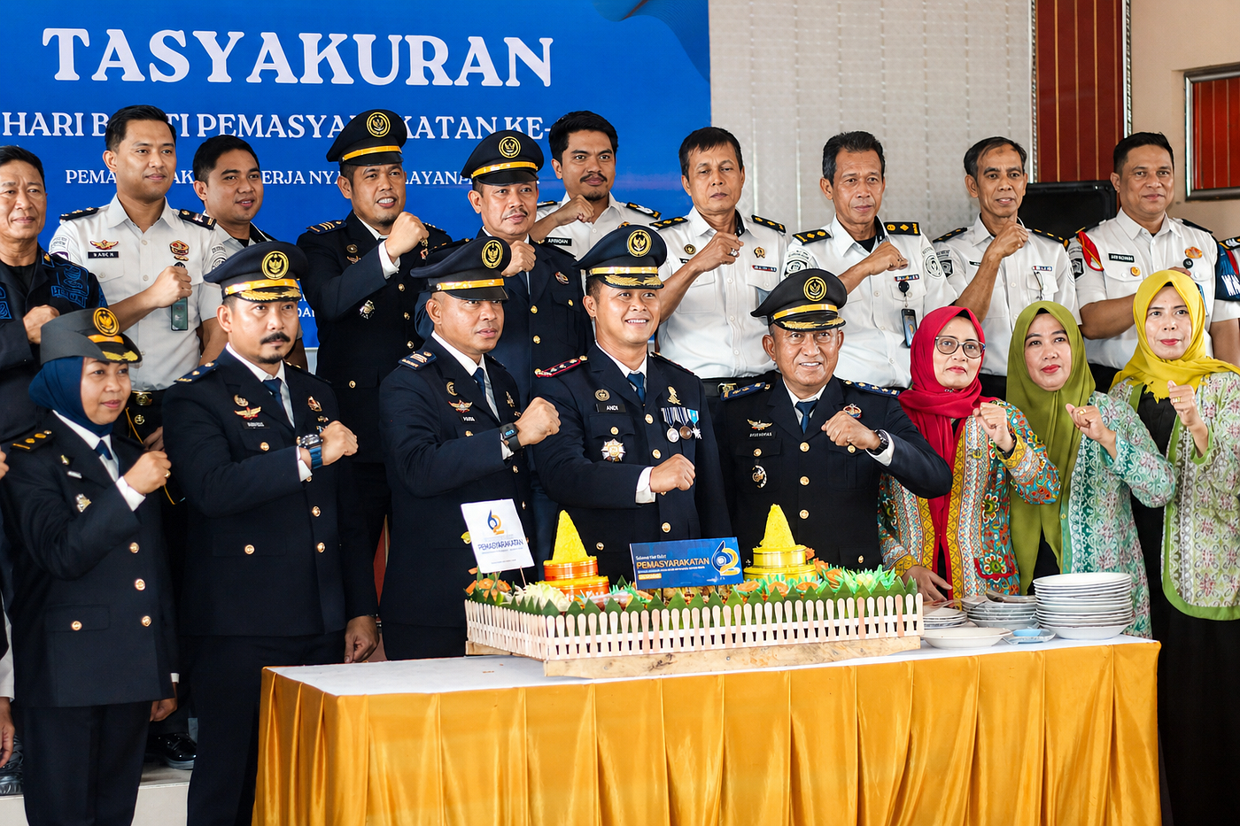 Lapas Takalar Gelar Tasyakuran HBP Ke-62, Perkuat Sinergi dan Komitmen Pelayanan Prima