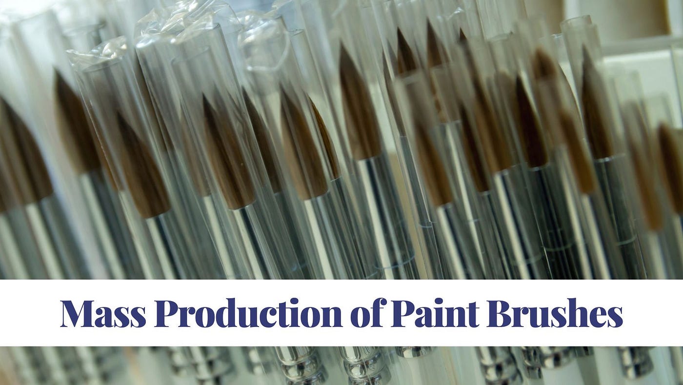 The History of Paint Brushes. Paintbrushes have played a significant…, by  Paint with Lovejoy