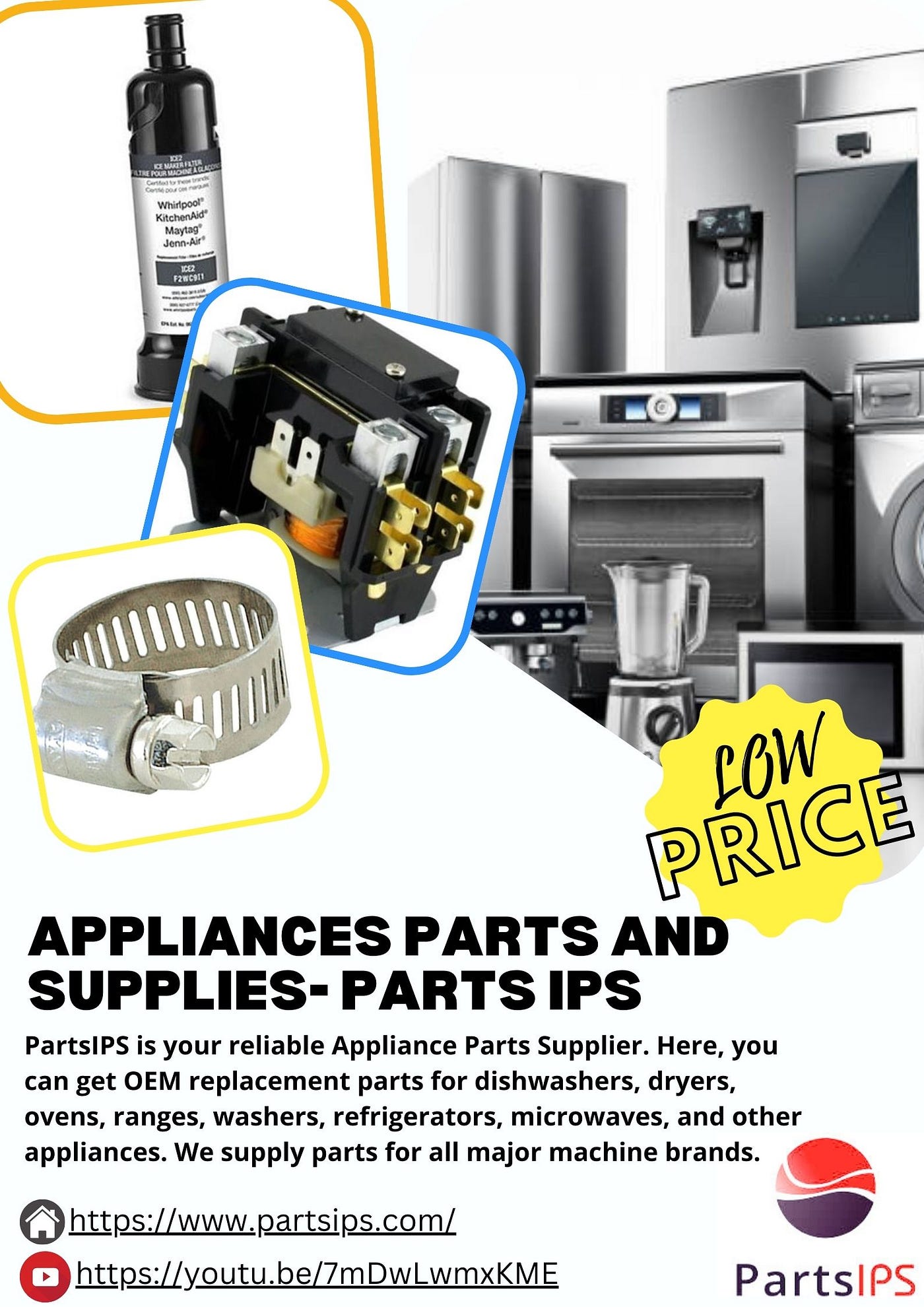 Kitchen appliances parts on sale near me