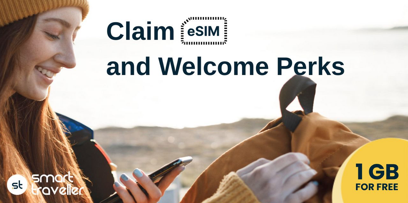 How to: get a free eSIM from Smart Traveller
